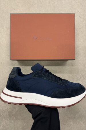 Loro Piana week end walk | Microfibre (Donkerblauw)