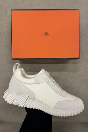 Hermes bouncing technical/suede | Wit