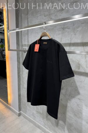 Loro Piana T-shirt | Logo Print (Zwart)