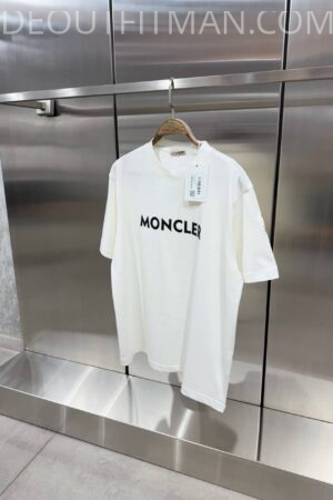 Moncler T-shirt | Logo (Wit)