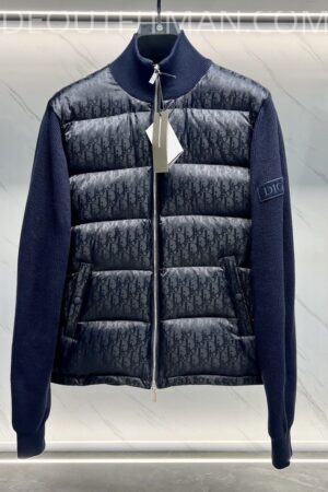 Dior oblique cardigan | navy blue