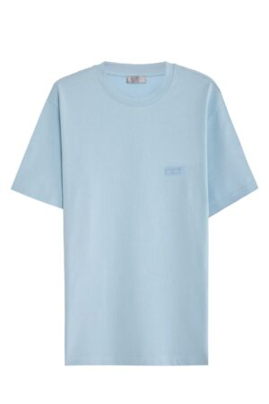 Dior T-shirt | small box logo Babyblauw