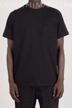 Loewe T-shirt | pocket logo black