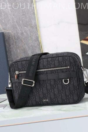 CD safari bag | (Black Oblique)