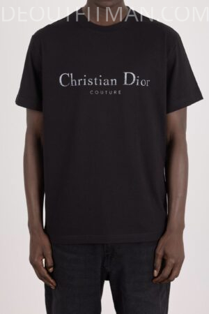Dior T-shirt | Couture logo (Black)