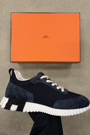 Hermes bouncing technical/suede | Navy/Marine Blue
