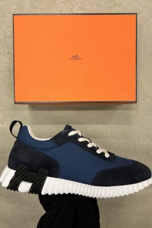 Hermes bouncing technical/suede | Navy/Marine Blue