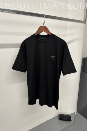 Prada T-shirt | Zwart ‘Logo’ - L