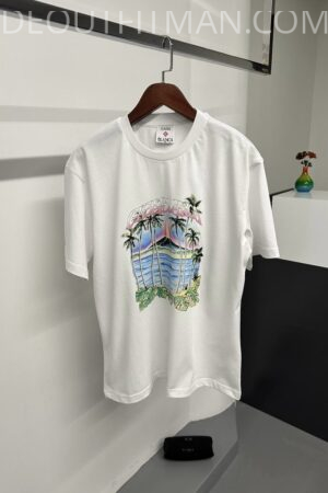 Casablanca T-shirt | Wit ‘Tree Tropical’ (kopie)