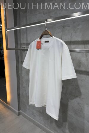 Loro Piana T-shirt | Wit ‘Logo Print’