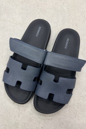 Hermes Chypre sandalen | marine blue