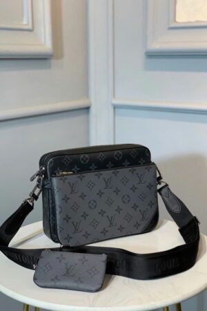LV trio messenger | Monogram eclipse